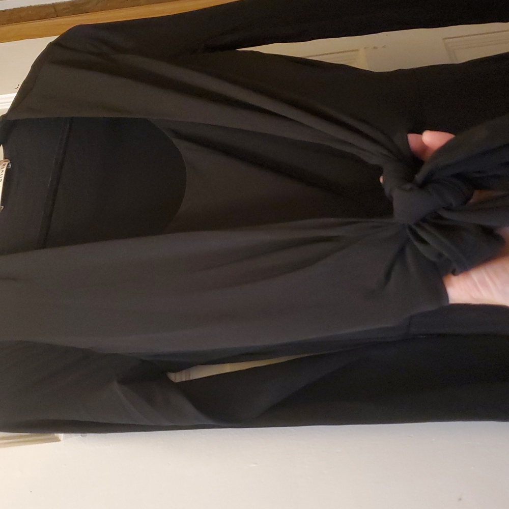 ALICE + OLIVIA SIZE MEDIUM Elegant Black Maxi Dress - Picture 16 of 16